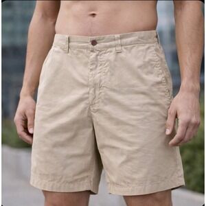 Polo Ralph Lauren Mens Chino Shorts Tan Beige Pima Cotton Size 38 RN 41381